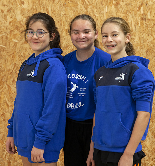 Madeleine, Chloé et Constance